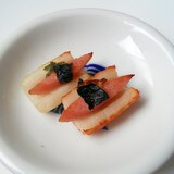 魚肉ソーセージとちくわのおつまみ焼き☆マヨネーズ味